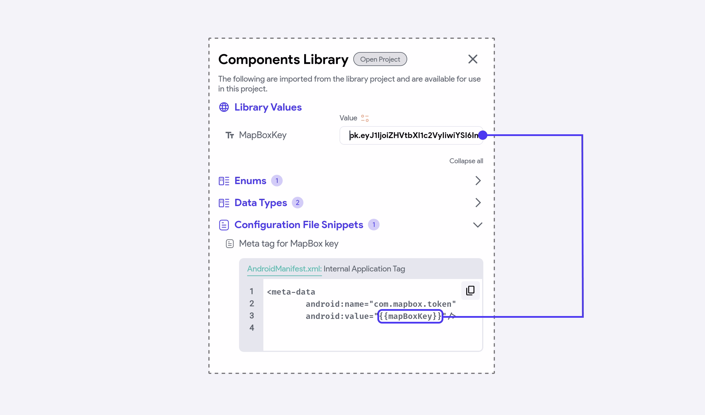 config-values-in-library