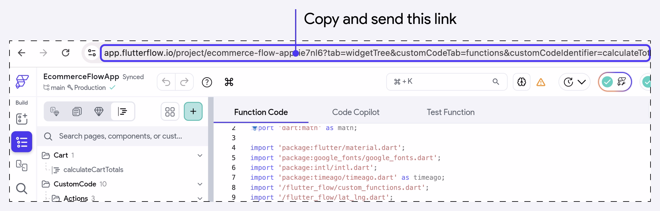 copy-link-to-custom-code