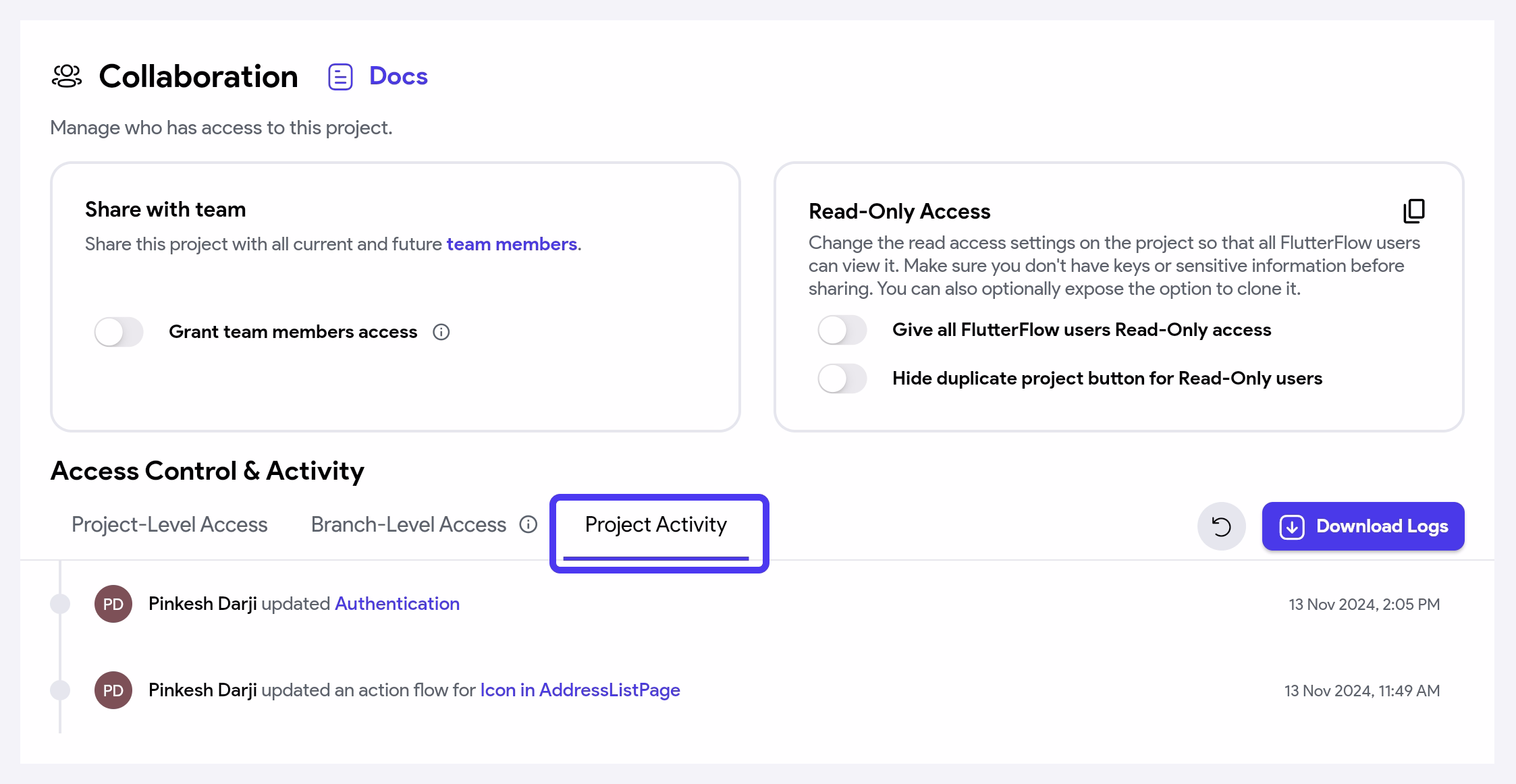 project-activity